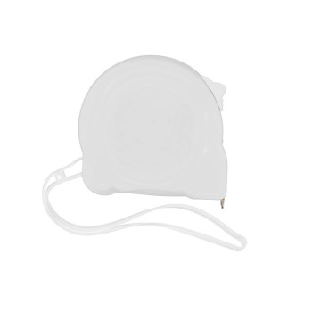 Рулетка в пластиковом корпусе, с названием TAPE 100 с прочной, металлической 3 метровой лентой, под логотип