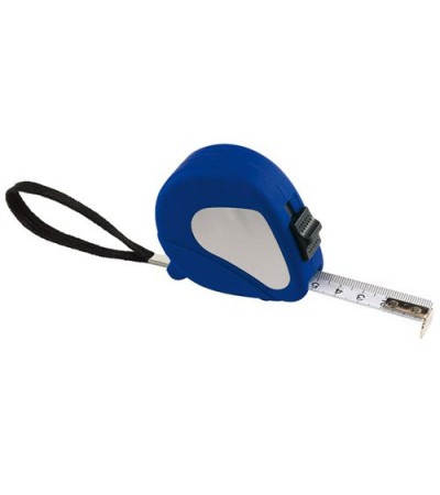 Рулетка в цветном, пластиковом корпусе с фиксатором, длиной 3 метра, 90403245 под логотип