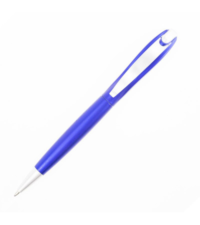 Ручка пластиковая с металлическим клипом 3420BB