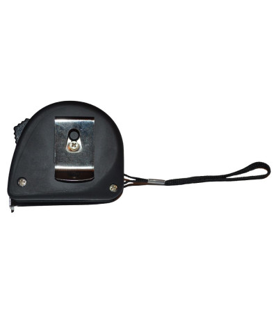 Рулетка с фиксатором в пластиковом корпусе, длина ленты 5 метров, 953145, под тампо-печать логотипа