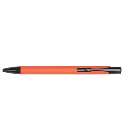 Ручка выполнена из металла с цветным Soft touch покрытием, 381140, под нанесение логотипа