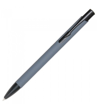 Ручка выполнена из металла с цветным Soft touch покрытием, 381140, под нанесение логотипа