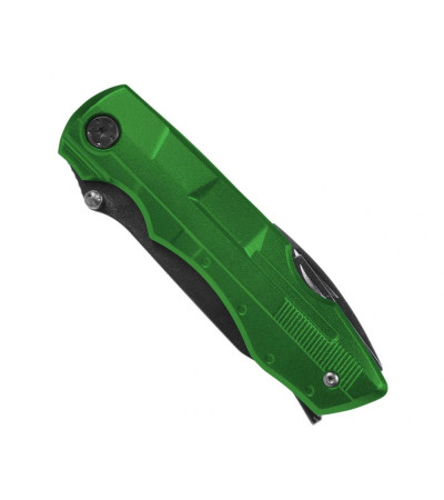 Универсальный нож, мультитул из металла, с названием Blade, 7 в 1, в комплекте набор бит и чехол, под логотип