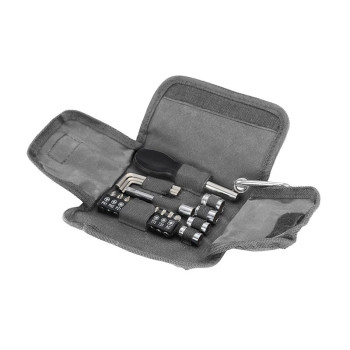 Качественный комплект 19 инструментов, с названием HELPER, с чехлом и карабином, 1100TS, под нанесение