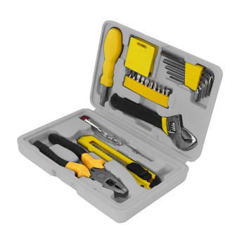 Комплект качественных инструментов, 21 шт., с названием HOME, в красивом кейсе, 2000TS, под нанесение