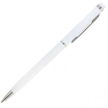 Ручка с интересным названием STELA, имеет Soft touch покрытие и удобный стилус, под зеркальную гравировку