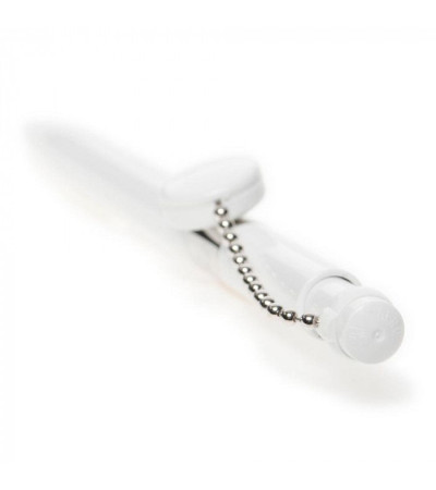 Ручка выполнена в нестандартном дизайне, с названием Pin Pen, на цепочке с магнитом, под печать