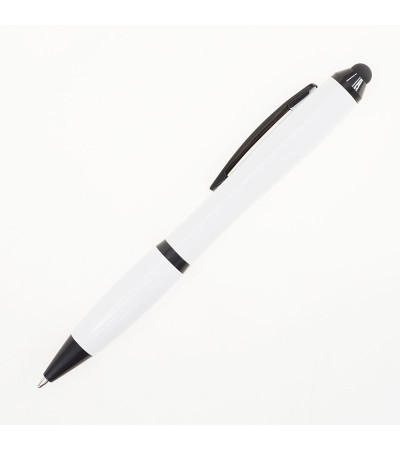 Ручка пластиковая с металлическим клипом 7065