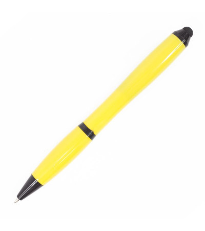 Ручка пластиковая с металлическим клипом 7065