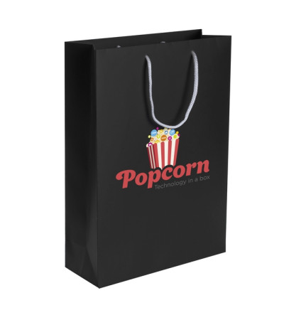 Пакеты из мелованной бумаги с логотипом