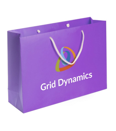 Пакеты из мелованной бумаги с логотипом