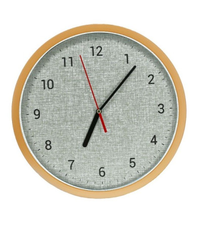 Часы настенные, цвет меланжевый серый - 500C-88