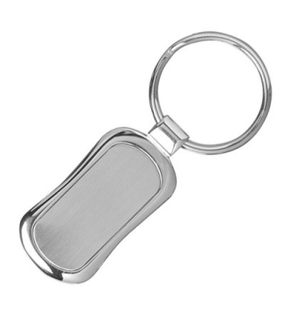 Металлический брелок элегантной формы под лазерную гравировку 958654