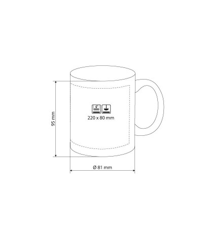 Чашка керамическая BARTON