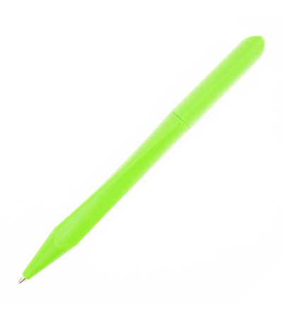 Пластиковая шариковая ручка Tornado в форме плавной спирали с перламутровым оттенком 