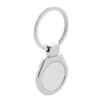 Брелок металлический для ключей Ball под лазерную гравировку