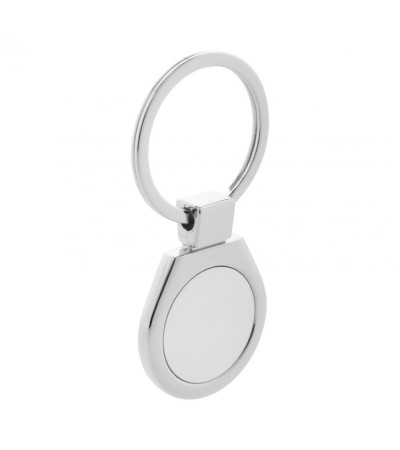 Брелок металлический для ключей Ball под лазерную гравировку