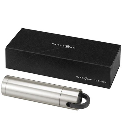 Фонарик-брелок из металла с LED технологией 'Radar' (Marksman) 104202 под логотип