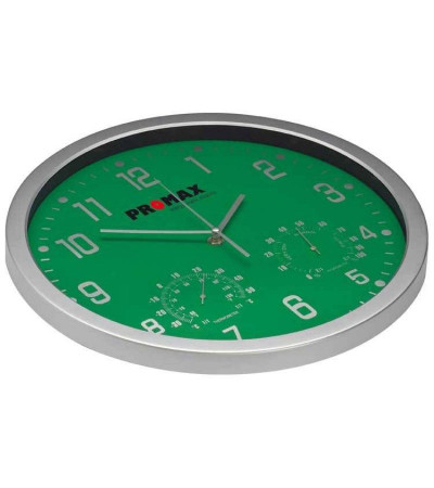 Часы с термометром и гигрометром 412380