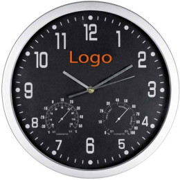 Часы с термометром и гигрометром 412380