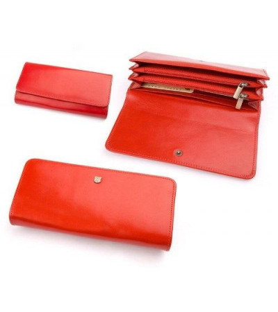 Бумажник женский из итальянской кожи 173D-D