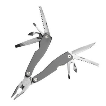 Качественный, металлический мультитул, 10 в 1, на все случаи жизни, 957238, под нанесение логотипа