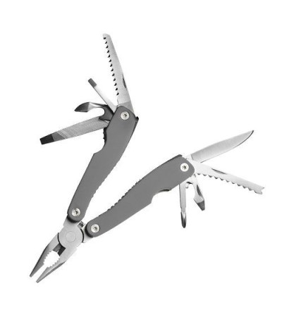 Качественный, металлический мультитул, 10 в 1, на все случаи жизни, 957238, под нанесение логотипа