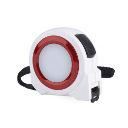 Качественная рулетка с названием Step, длина ленты 3 метра с фиксатором, под тампо-печать логотипа