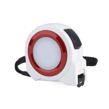 Качественная рулетка с названием Step, длина ленты 3 метра с фиксатором, под тампо-печать логотипа