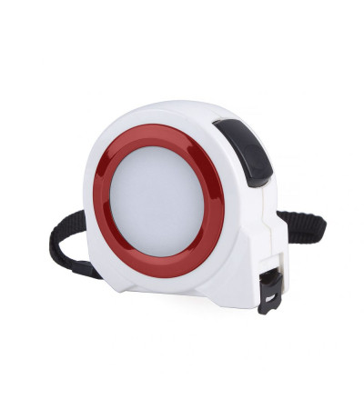 Качественная рулетка с названием Step, длина ленты 3 метра с фиксатором, под тампо-печать логотипа