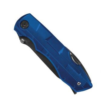 Универсальный нож, мультитул из металла, с названием Blade, 7 в 1, в комплекте набор бит и чехол, под логотип