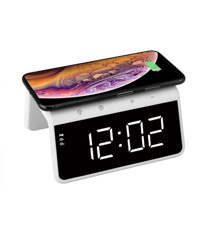 Годинник з бездротовою зарядкою Wake Up, TM TEG