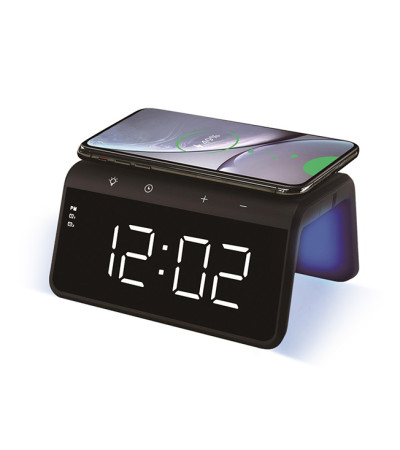 Годинник з бездротовою зарядкою Wake Up, TM TEG