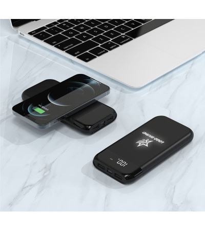 Повербанк з підсвіткою Galaxy 10000 mAh, ТМ TEG