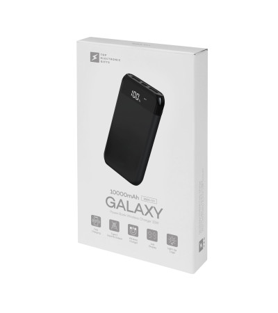 Повербанк з підсвіткою Galaxy 10000 mAh, ТМ TEG