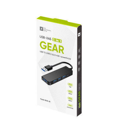 USB-хаб 5 в1 Gear, TM TEG