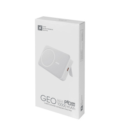 Універсальний зарядний пристрій Geo 10000 mAh, TM TEG