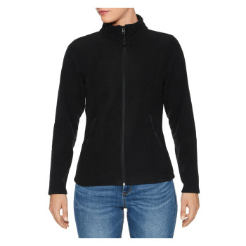 Реглан з мікрофлісу на блискавці жіночий Hammer 280, TM Gildan